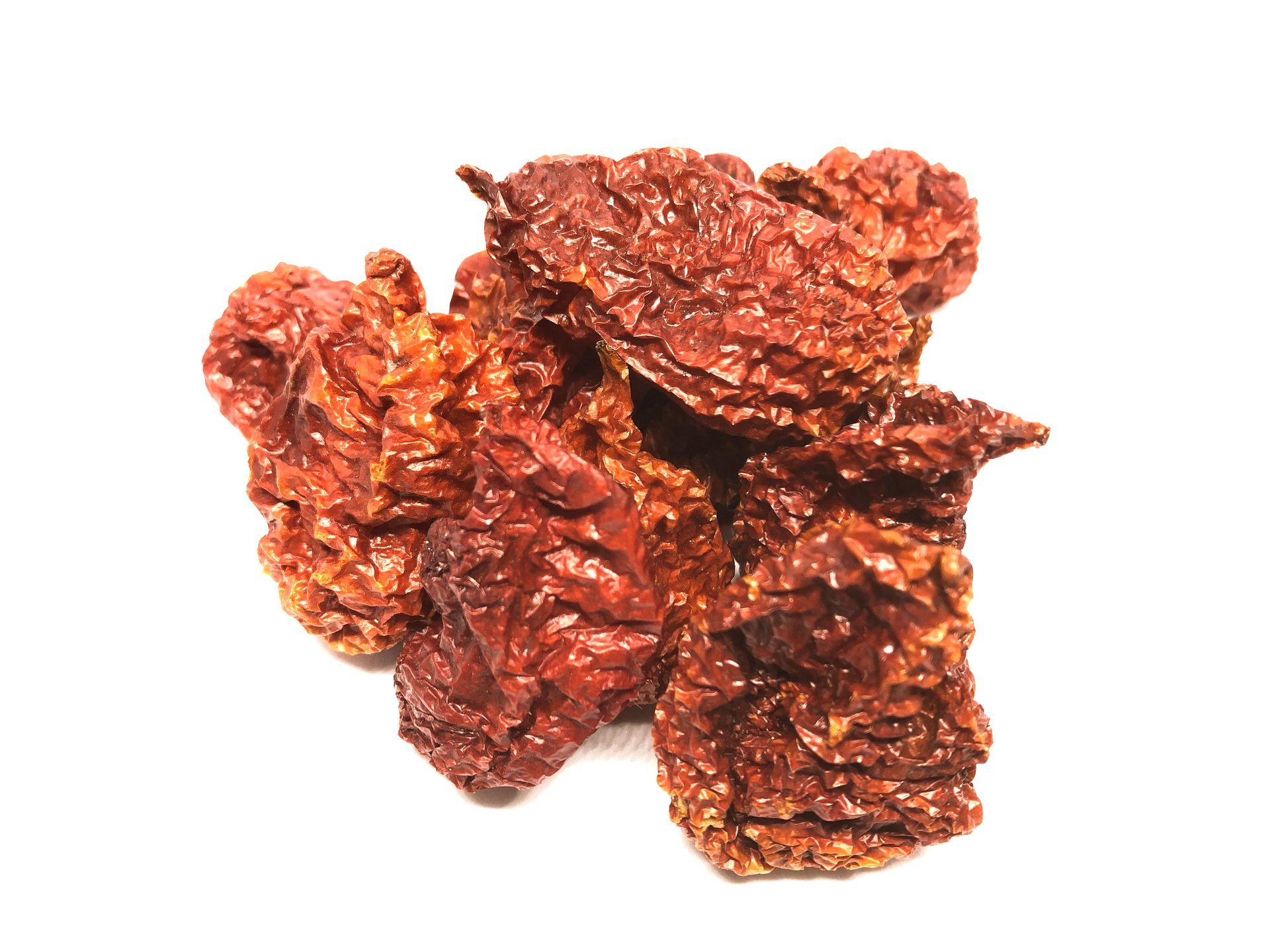 Carolina Reaper chili pepper, world's hottest, extreme heat ideal for sauces, powders, and spice challenges with intense flavor